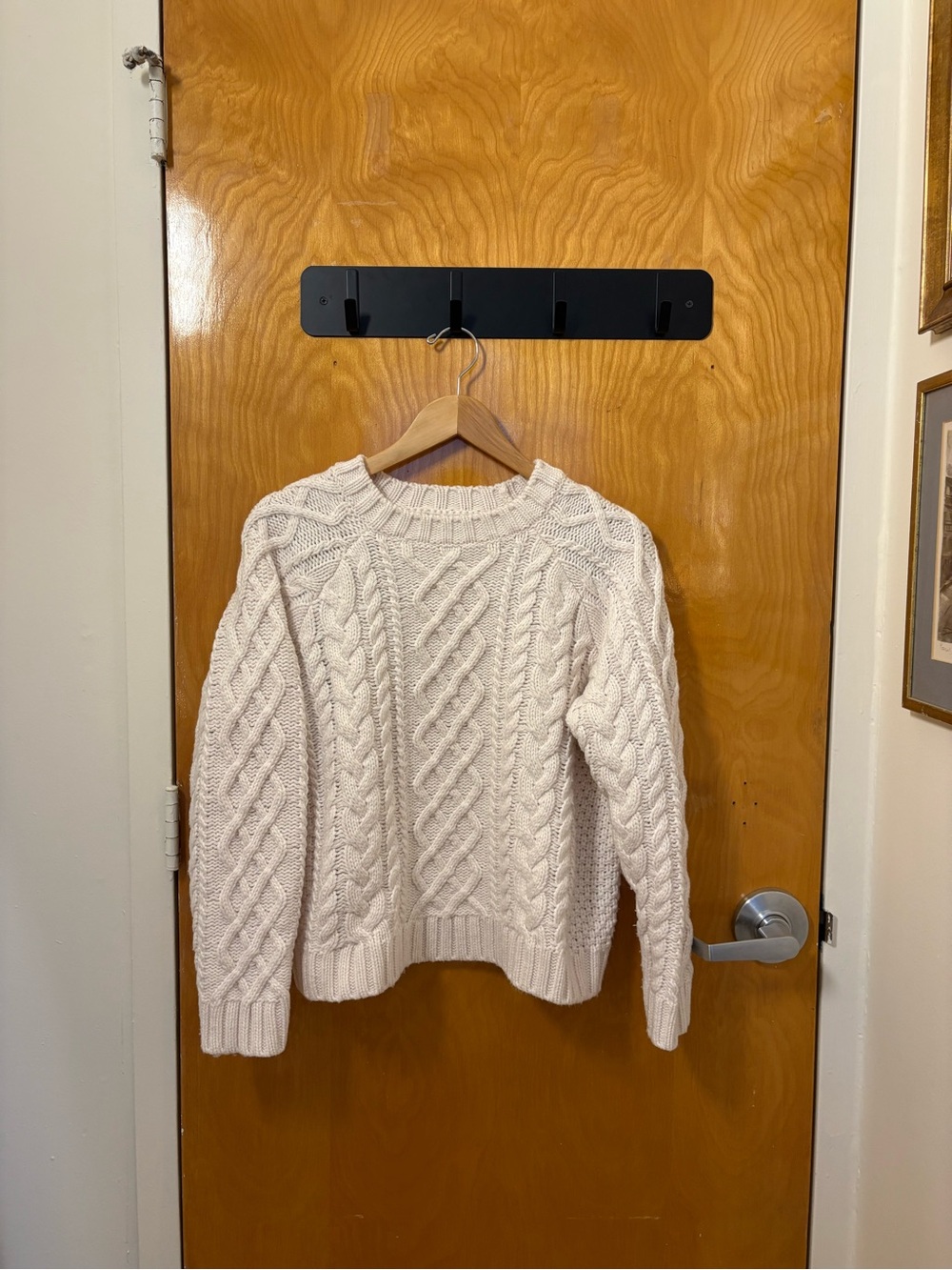 Primark Rita Ora cream cable knit sweater